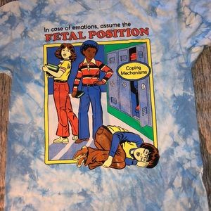 Unique Never-worn Fetal Position Steven Rhodes Tee